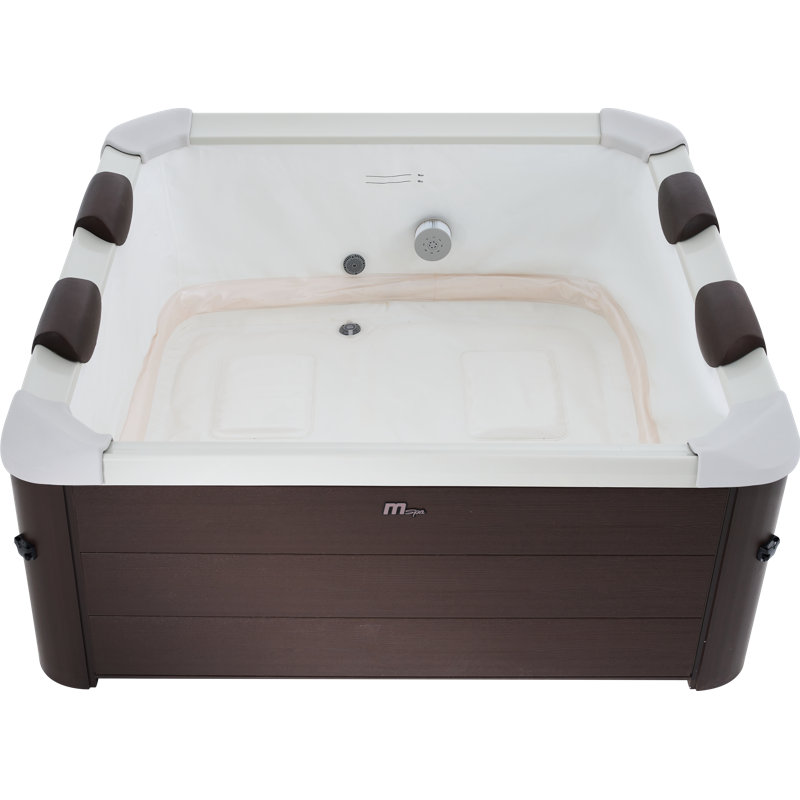 MSPA 120 Volt 6 Person 140 Jet Square Plug And Play Hot Tub with